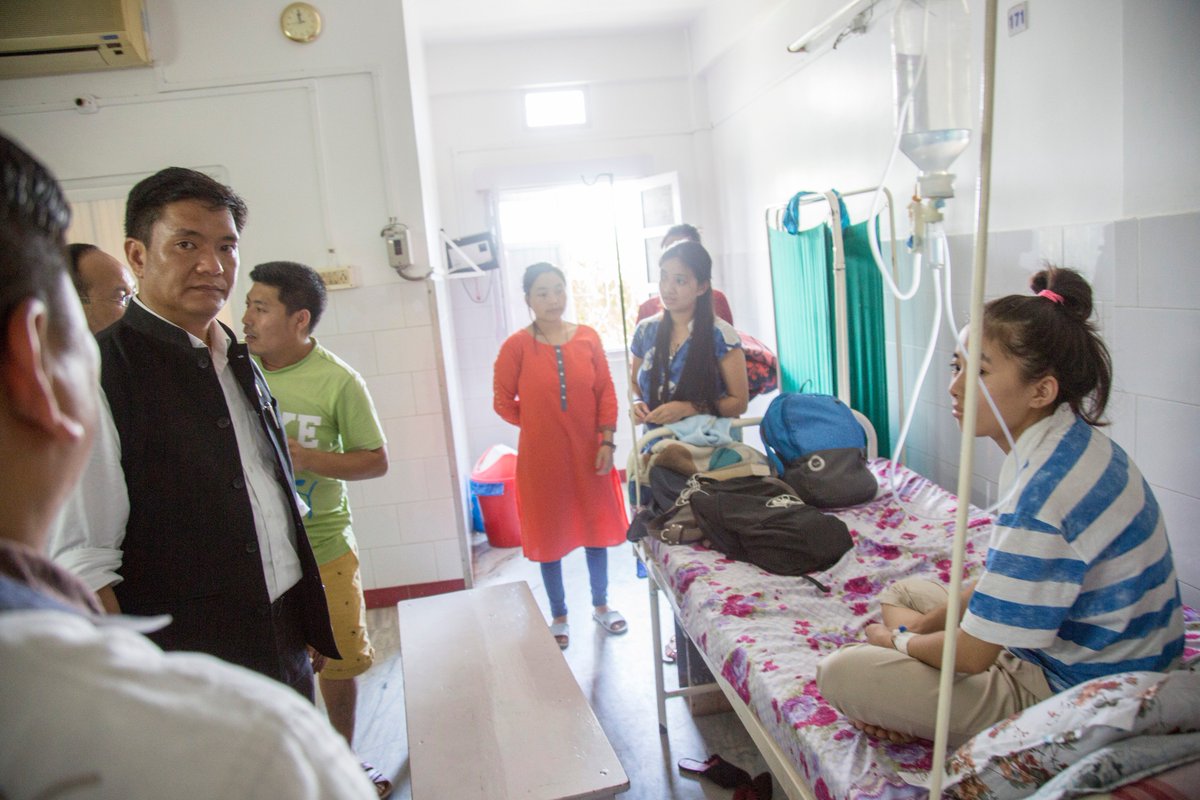 Pema Norbu Thongchi Tomo Riba Hospital Management Too Be Given To Ramakrishna Mission T Co Gupq0j6enq