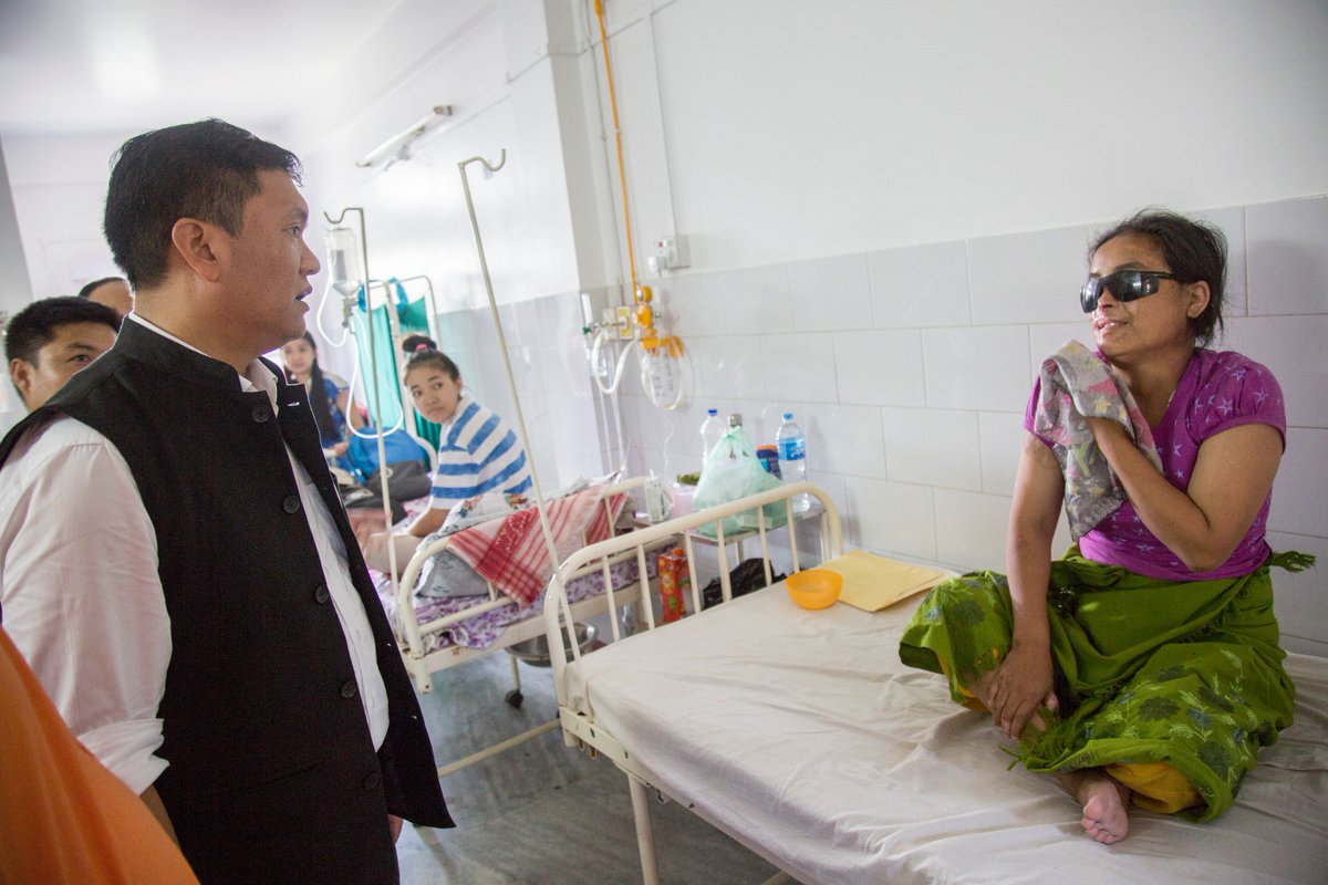 Pema Norbu Thongchi Tomo Riba Hospital Management Too Be Given To Ramakrishna Mission T Co Gupq0j6enq