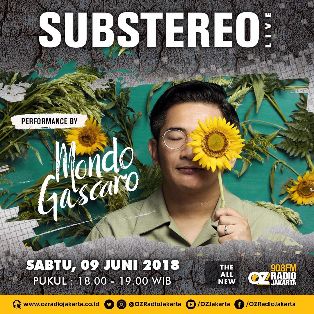 Infusionet's tweet photo. OZzers, stay tuned terus di #SUBSTEREO karena sebentar lagi bakal ada @mondogascaro seru-seruan bareng kita nih! https://t.co/7xgat67Hwt