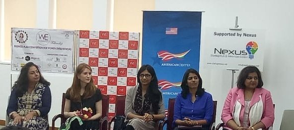 DaughterOfAAP's tweet photo. DCW Chief .@SwatiJaiHind participated in the Panel Discussion on Women Entrepreneurship.

"Women Entrepreneurship can't flourish if the society doesn't support the woman.
The challenges of these women r certainly daunting but to overcome thm is what we all shld be thinking abt." https://t.co/9oxLIR6c8g