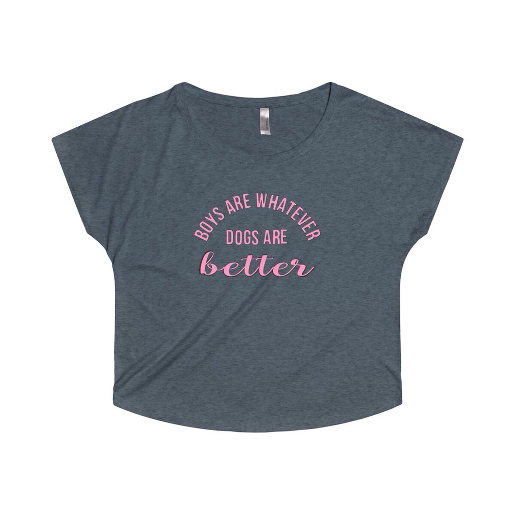 WeBarkClothing's tweet photo. Check out our new Boys Are Whatever  Dogs Are Better shirts! Visit our website to purchase &amp; don’t forget to check our homepage for the latest coupon code! More styles soon #dogs #puppylove #sharpinkstore @BBlogRT @HandmadeRT @FemBloggers #cocochanelthenarcolepticpuppyprincess https://t.co/Bn5GicLxBE