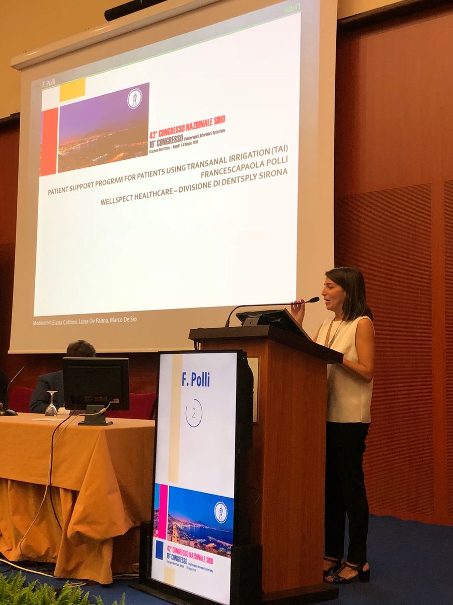 'Il PSP Insiemeate di #Wellspect è una risposta a bisogni non soddisfatti dei pazienti.' <a href="/PolliFra/">Francescapaola Polli</a> a #SIUD2018
