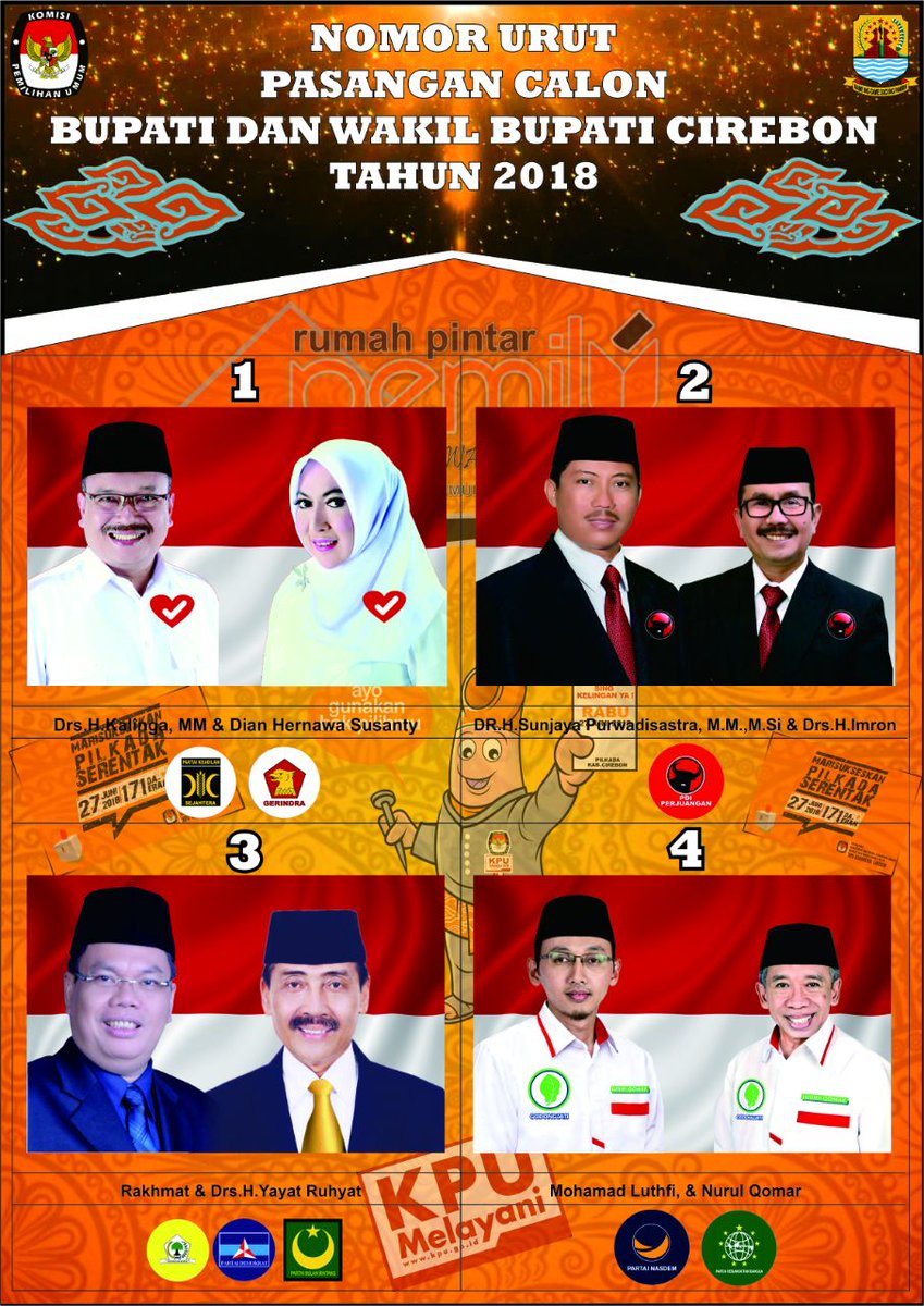 nellanae_'s tweet photo. Sudah nonton debat final kan? Semoga sudah ada pilihan ya... dan jangan lupa tgl 27 Juni 2018 hadir pada TPS yang telah ditentukan untuk meminang calon pasangan pilhanmu supaya menang ^_^ https://t.co/2H8nZD4KQo
