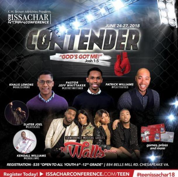 ISSACHARCONFERE's tweet photo. Jun 24-27 TEENS GET READY! The @TheWallsGroup is coming to #TeenIssachar18 Its going to be a knockout! Teens are coming from across the country! Spread the word and be in the House!!!!!! This year is going to be LIT! Register Now https://t.co/ETl676XdgM @PeatyRayRed https://t.co/Kfk9cj4HxF