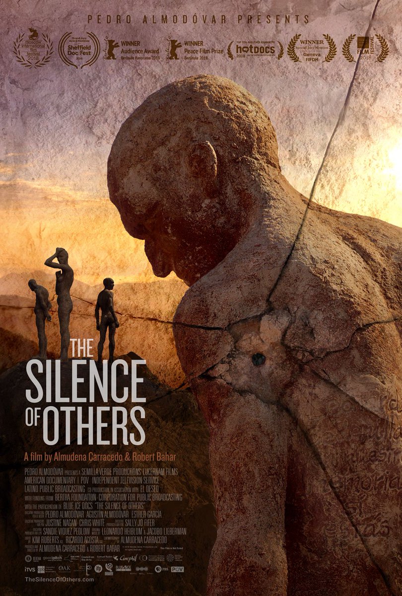 #TheSilenceofOthers is the Berlinale award winning film by @almudocu and <a href="/robertbahar/">Robert Bahar</a>. Filmed over 6 years, it tells the story of the first attempt in history to prosecute crimes of Spain’s 40-year dictatorship under General Franco.