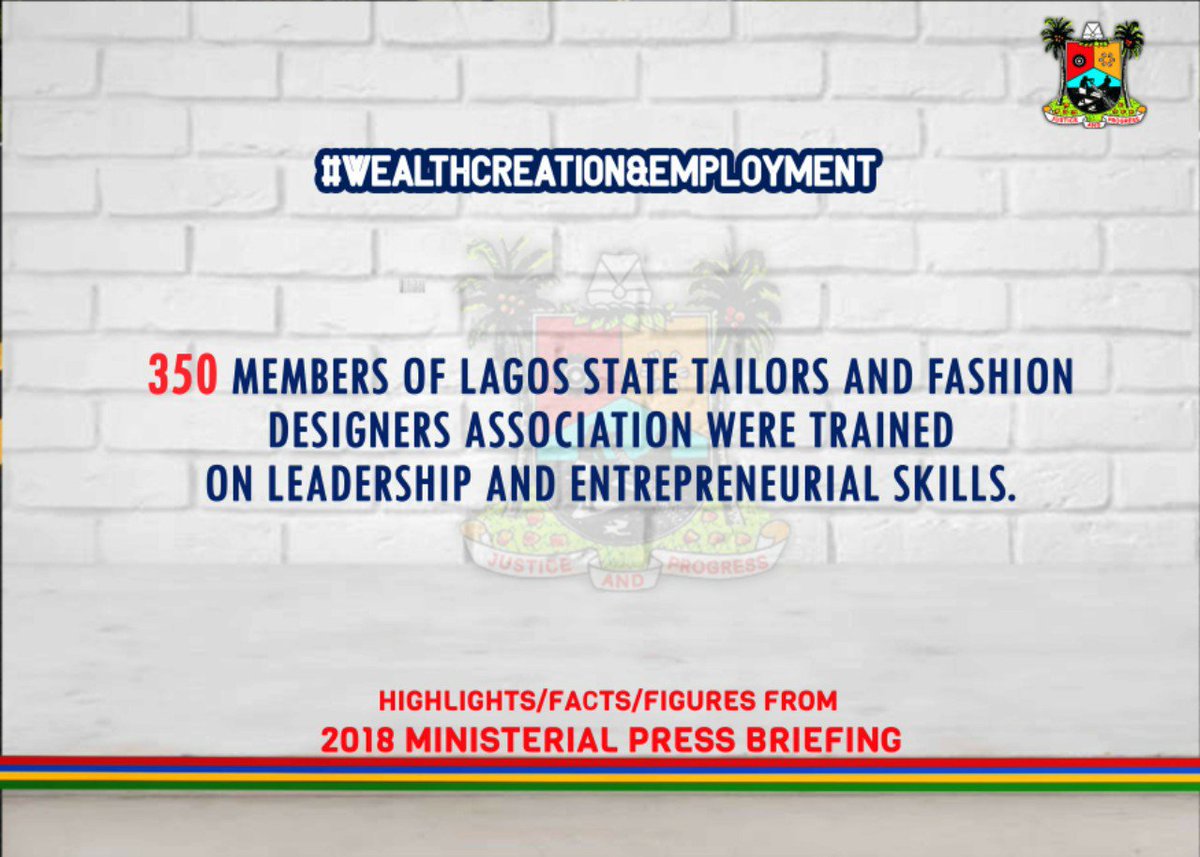 followlasg's tweet photo. #WealthCreationAndEmployment #FactsFrom2018MPB #LASG #ItesiwajuIpinleEko https://t.co/2lYnVqYvkv