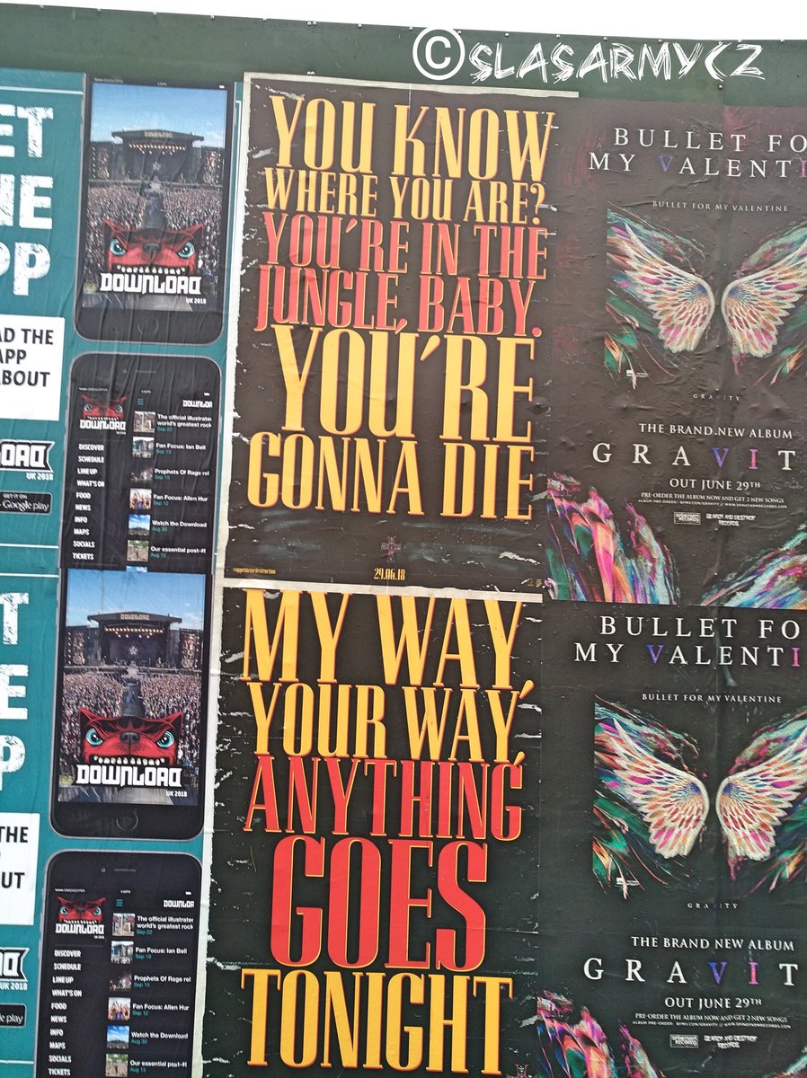 SlashArmyCZE's tweet photo. Guns N' Roses are playing at @DownloadFest tonight. Stage time 7.15-10.50 pm. #GnFnR #GunsnRoses #Slash #Downloadfestival https://t.co/m4KrDBBIcG
