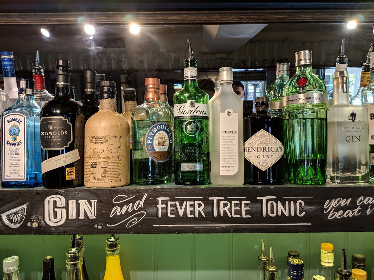 Wheelwrightsuk's tweet photo. Happy World Gin day!! 

Come along and try one of our 9 gins accompanied with fantastic selection of fevertree tonic.

Perfect for today's great weather!! #magicalpubs #pub #england #summer #gin #tonic #gintonic https://t.co/etwprZCRpk