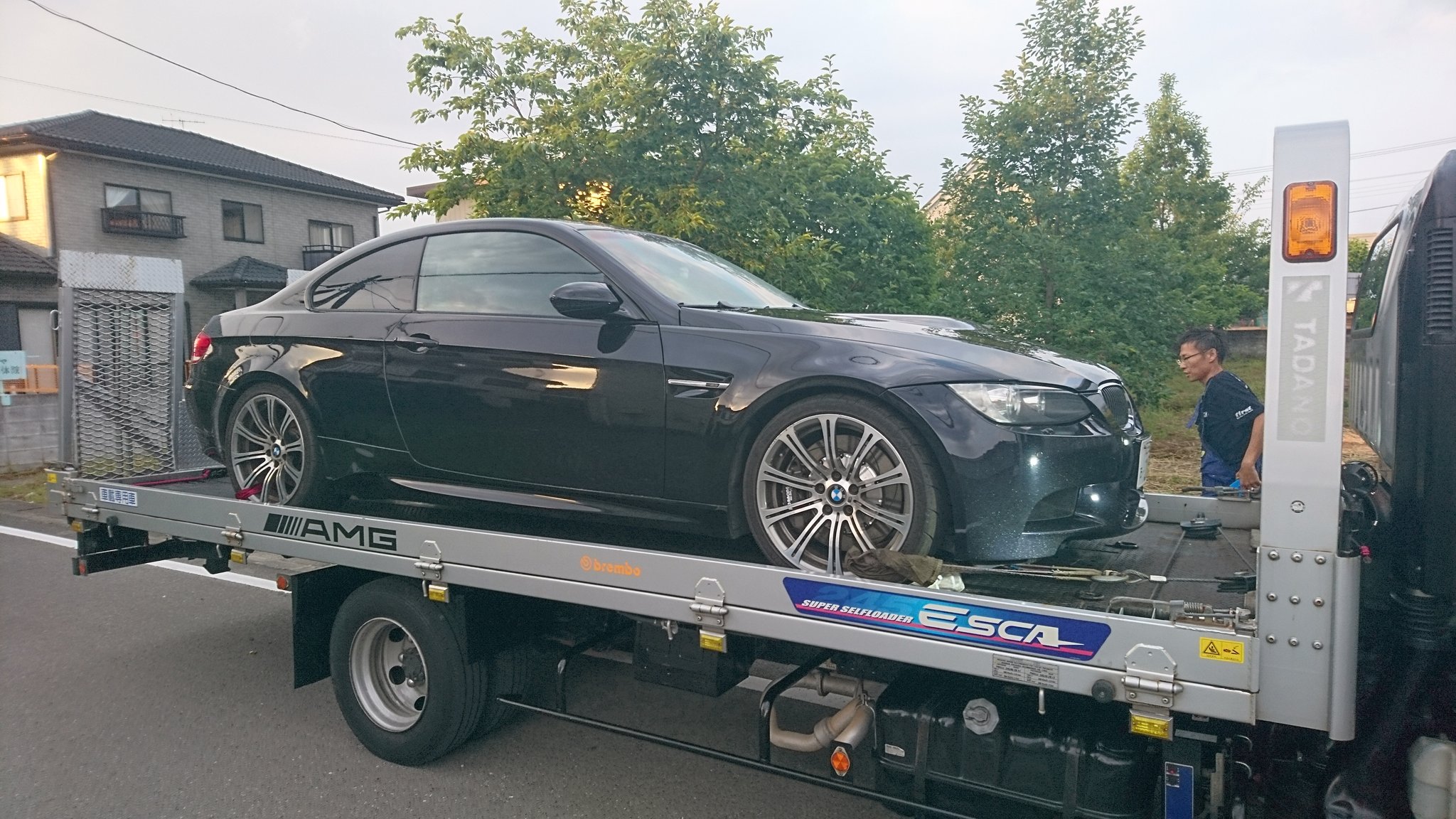 ゆー こうきゅうなくるま帰還 W 尊い E92 M3 こうきゅうなくるま