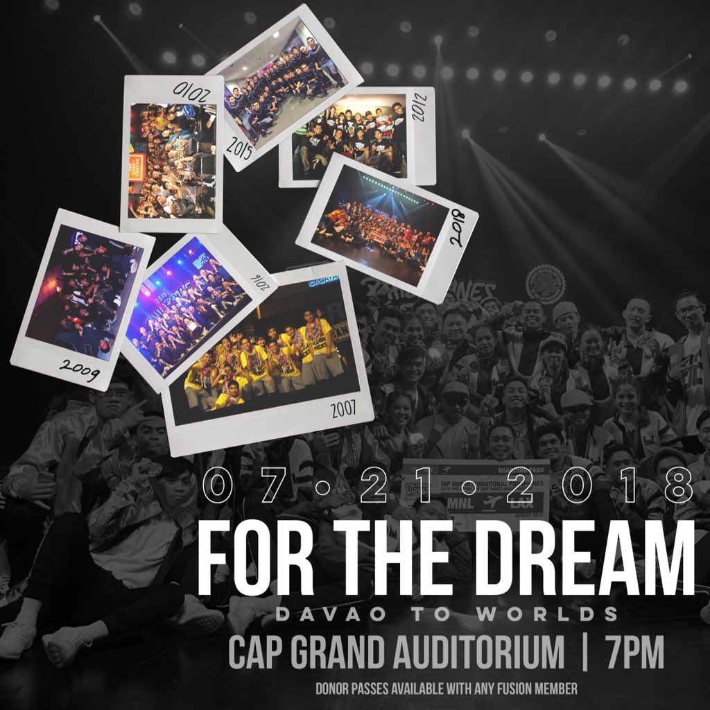 FOR THE DREAM
Send-off Concert 🇵🇭

Be part of our 11-year journey. 
See where we started and watch where we’re going. 

July 21, 2018
Save the date 🤘🏼