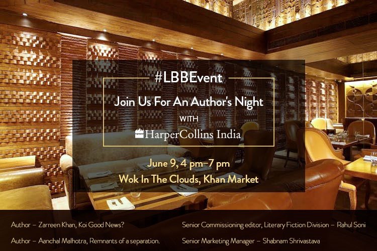 emptyhouseoflit's tweet photo. #LBBEvent (@LBBIndia) : Author’s Night with @HarperCollinsIN is going great. https://t.co/3WB3Zru6to