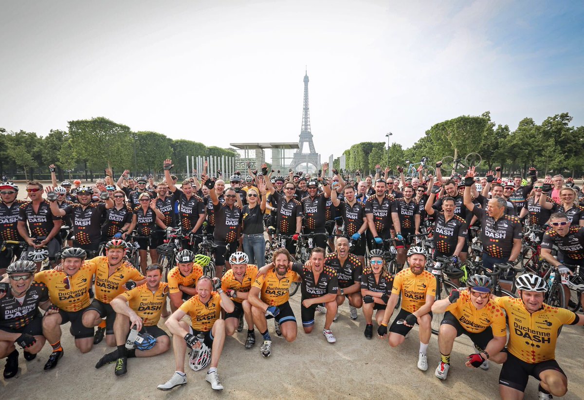 We made it! 
160 cyclists
300km
Over £800k raised !!!
Thank you so so much to everyone involved 🚴‍♂️🚴🏻‍♀️💙💙💙💙
To donate: bit.ly/ddash18  
OR text: DUCH10 £10 TO 70070
#duchennedash