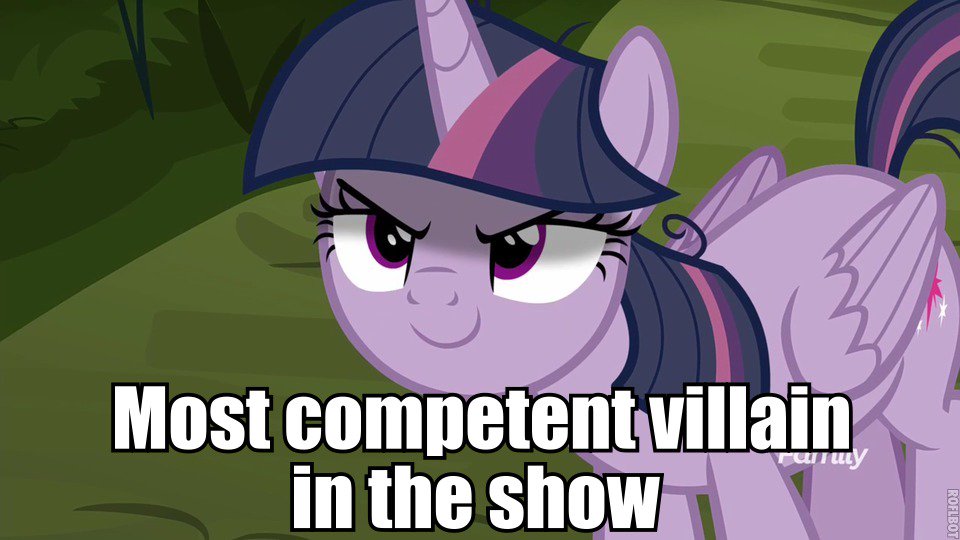 Mighty__Muffins's tweet photo. This isn't wrong actually.  There was so much potential here for her and  the rest of the bitch 6..  That  would have made for a fantastic threat for S9.  :( #MLPSeason8 https://t.co/qVgTRpbnEz