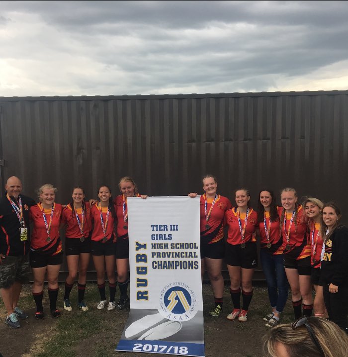 Going out as champions! Thank you to our grade 12 crew.