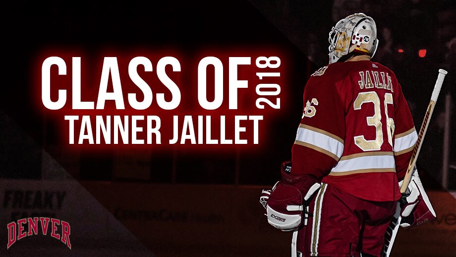 DU_Hockey's tweet photo. 105 Wins

1 Penrose Cup

1 Frozen Faceoff Title

4 NCAA Tournament Appearances

2 Frozen Four Appearances

1 National Championship
 
Congrats, grads 🎓 #DU1NATION https://t.co/cM2LZxcdJ8