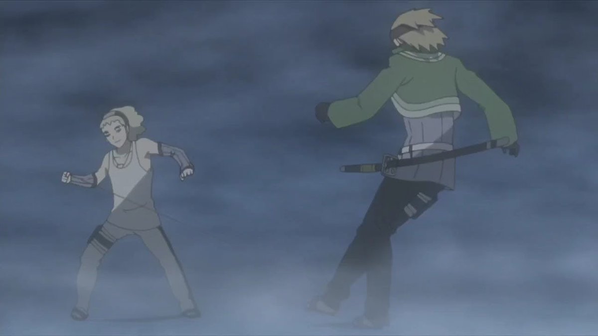 //como olvidar cuando Kagura anduvo practicando pal mundial con el Hacchiya