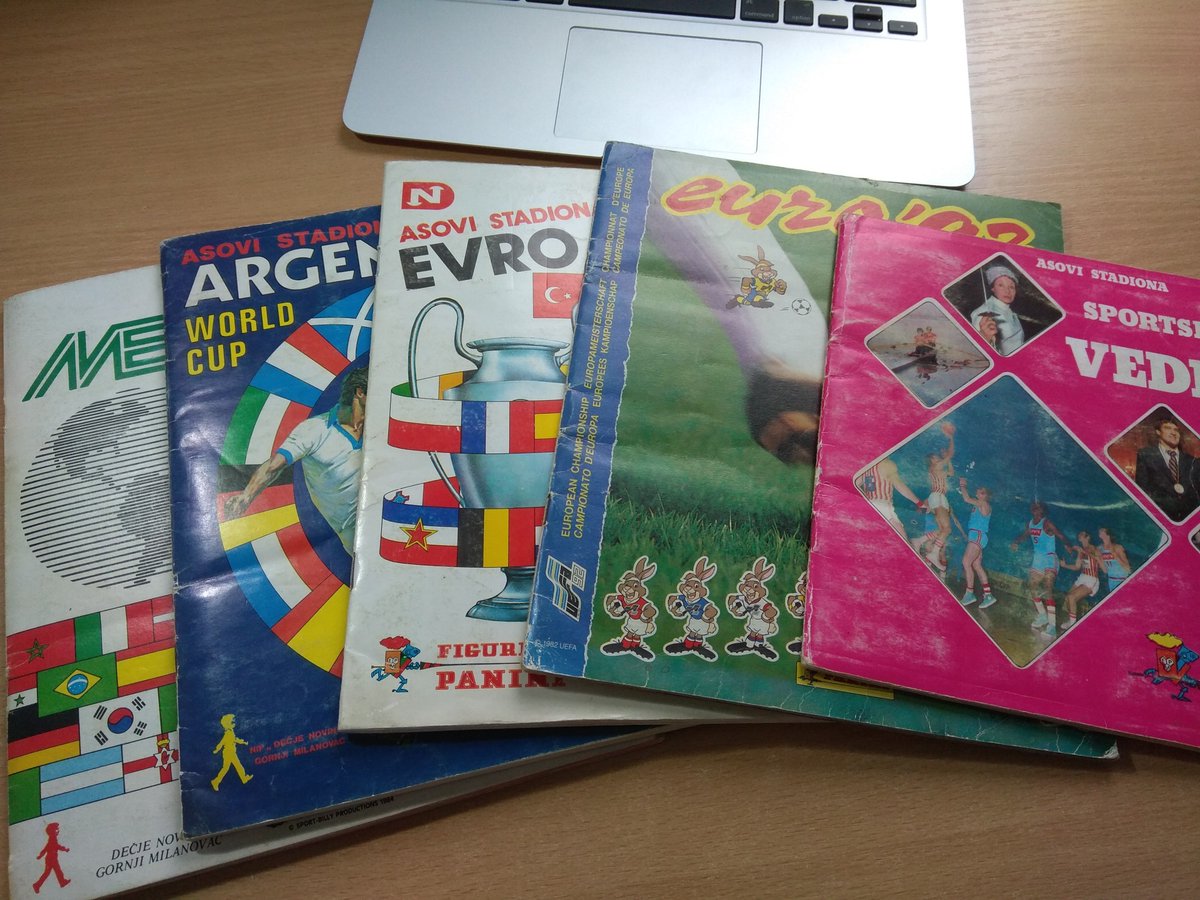 Last round of the summer sale on eBay, Panini albums and much more starting at 0.99$ Worldwide shipping. Bid now, 10 days auction. ebay.com/sch/paninicard…