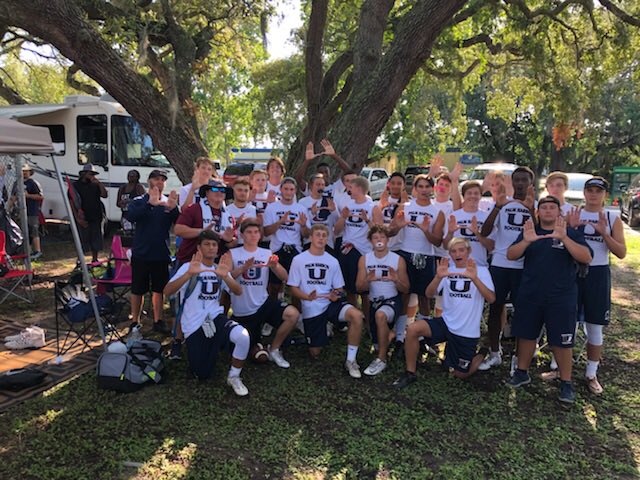 PHUCANESFB's tweet photo. Sling &amp; Shoot 7 on 7 Tournament at USF Saturday &amp; Sunday. 42 teams working to get better!!
Good Luck Men!! https://t.co/pJgqCY4o3B