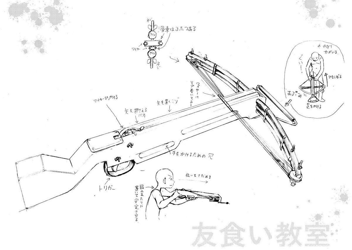 無料でダウンロード クロスボウ構造