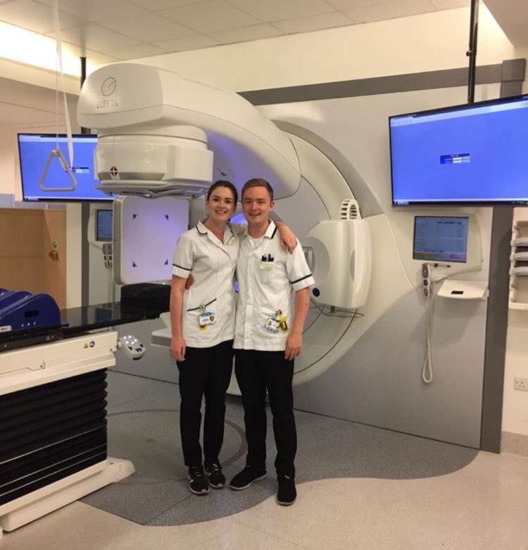 A great day promoting the role of a #TherapeuticRadiographer. A profession I am proud to work in ☢️ #radiotherapy #leeds @LeedsHospitals @OncologyLeedsTH @SCoRMembers @The_HCPC @SHURadiotherapy