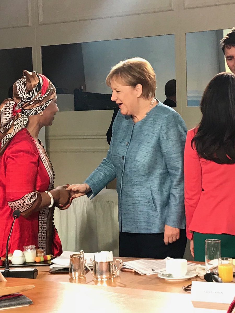 unwomenchief's tweet photo. The #G7 must keep its momentum. After presenting our recommendations, the Gender Equality Advisory Council looks forward to seeing how these leaders will help to ensure no one is left behind. #MakeGenderInequalityHistory https://t.co/qMfMAHiUum