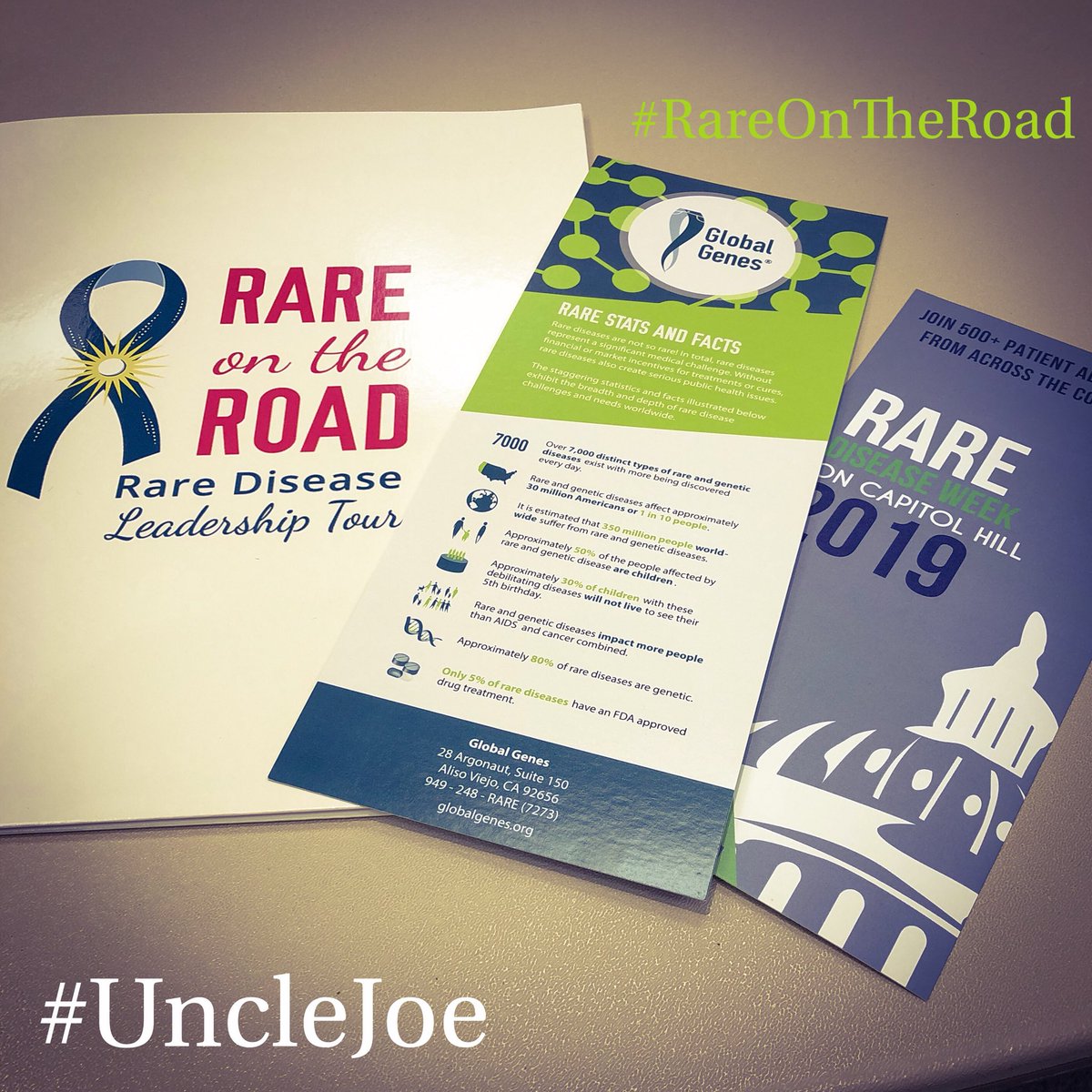 JoeyV1in100's tweet photo. Spending the day learning from patients, providers, and advocates in the rare disease community. #RareOnTheRoad #UncleJoe #CHD #1in100 #NavigatingCHD https://t.co/jQawXOguE4