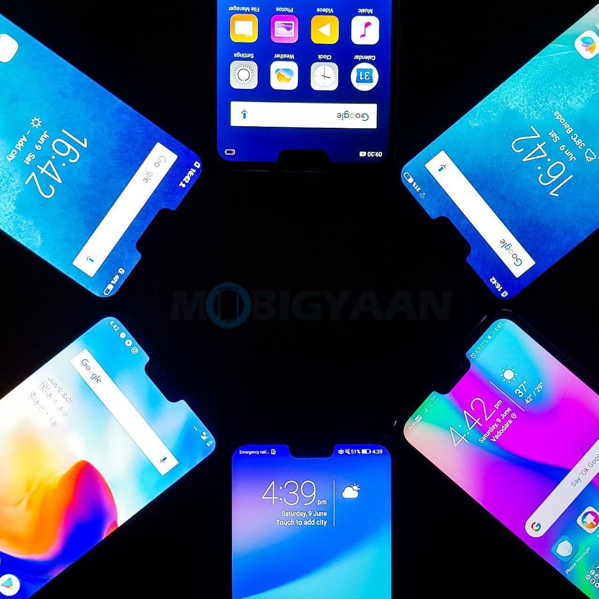 6 #Android Smartphones that landed in @MobiGyaan's office. Which one do you like?

#Notch #latestphones
#huaweip20lite #honor10 #oppof7 #oneplus6 #vivox21 #vivov9 #vivo #oppo #huawei  #honor