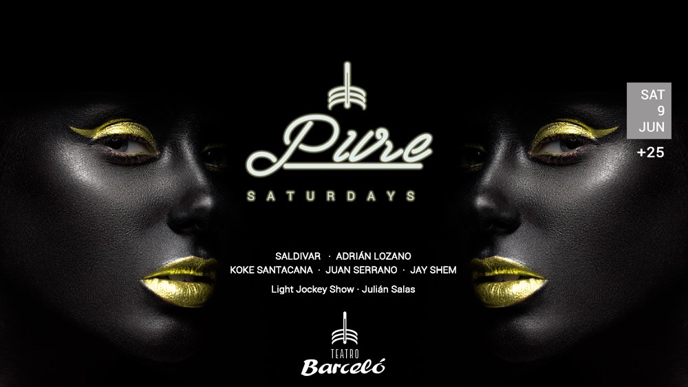 TeatroBarcelo's tweet photo. ¿Quieres descubrir la magia de la noche de los sábados? Te invitamos a venir a nuestro Pure Saturday esta noche ⭐ ¡Que no te lo cuenten! ⭐
Reservados: https://t.co/JlMoZDp3vm
Tlf: 637843930
#TeatroBarceló #PUREsaturdays https://t.co/Hur39isWNN