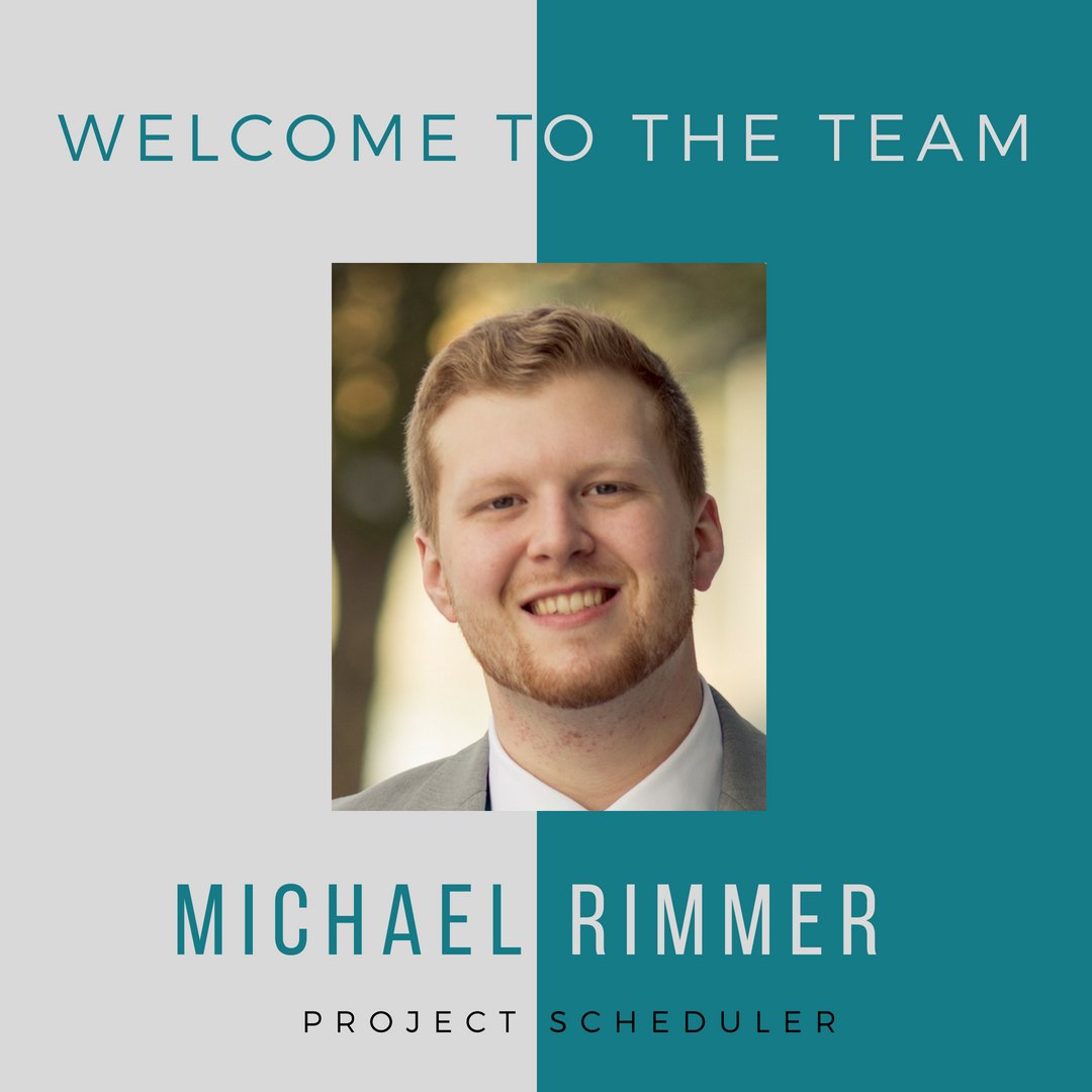 Advisicon's tweet image. We are thrilled to welcome our newest #ATeam member (Drum Roll) Michael Rimmer! Michael is starting w/ @Advisicon as a #ProjectScheduler &amp;amp; we couldn&apos;t be more excited. If you&apos;re looking for a new position, search our careers page for new opportunities: ow.ly/tWbu30jxNJz