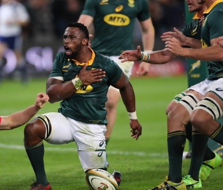 SIYA KOLISI, THE FIRST BLACK SPRINGBOK CAPTAIN FOR SOUTH AFRICA WINS HIS FIRST TEST 🇿🇦

AMADLOZI AVUMILE ❗️