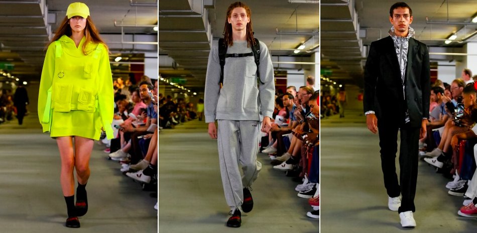 'This collection was what it said on the tin. Recycled sportswear, reused ideas.' - @LLetticeJW reports on the <a href="/StudioMMiller/">Matthew Miller</a> S/S 19 show showstudio.com/collection/mat…