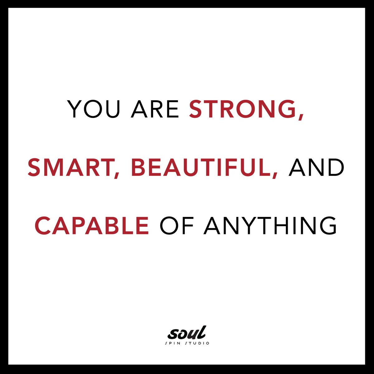 BELIEVE // Oh yes you are.