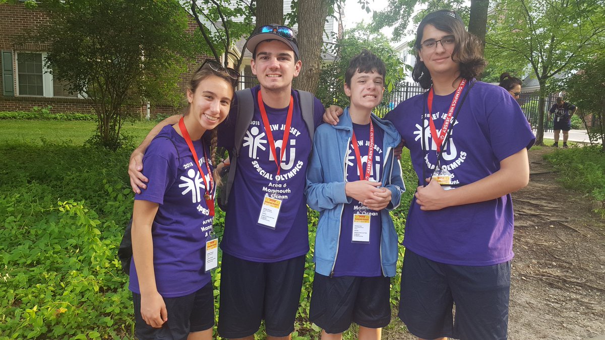 HazletUnified's tweet photo. Special Olympics Summer Games at TCNJ! #GoForTheGold #BeBrave https://t.co/A43yiTIcIT