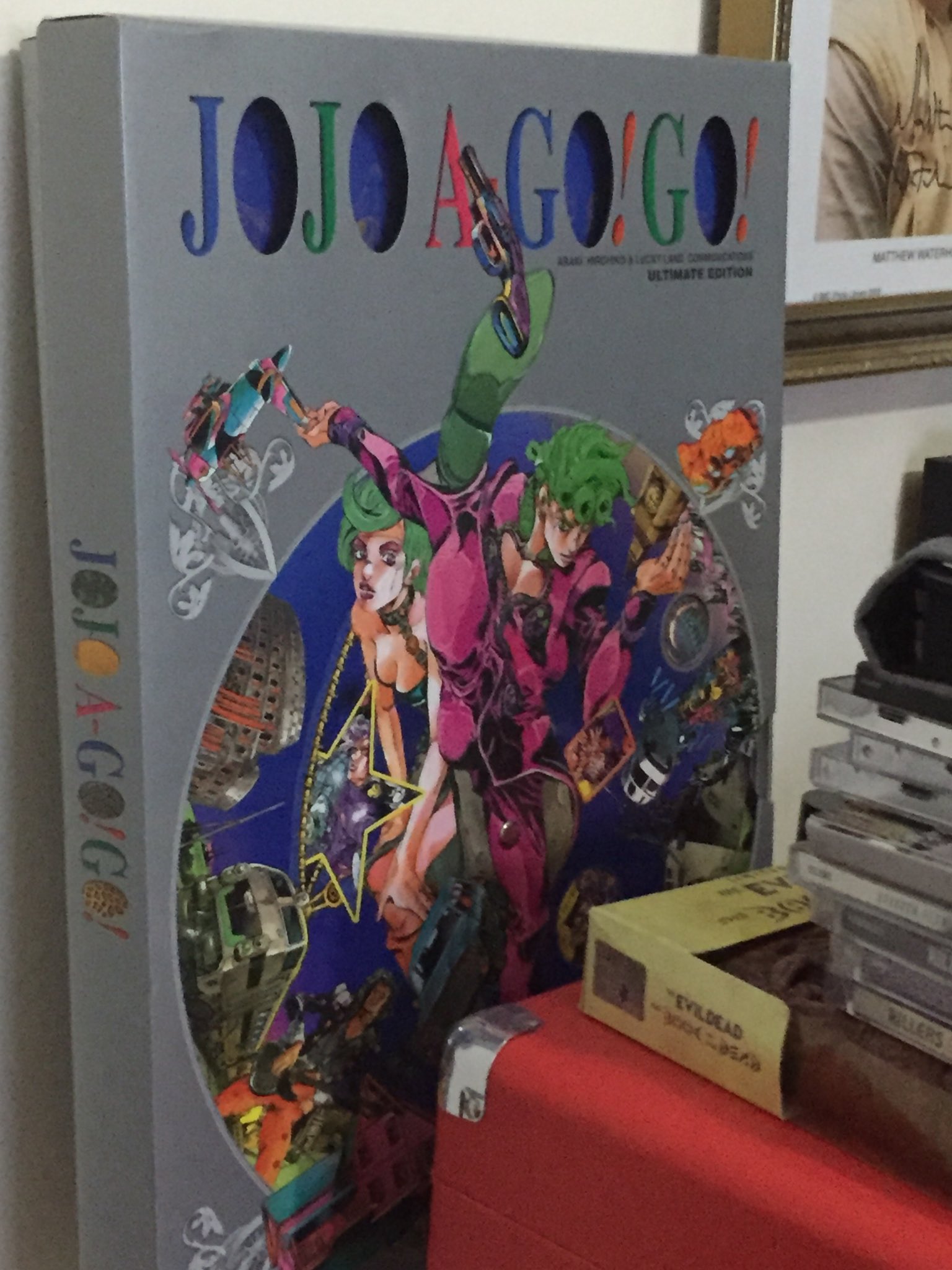 JOJO A GO! GO! a late happy birthday to the amazing Hirohiko Araki 