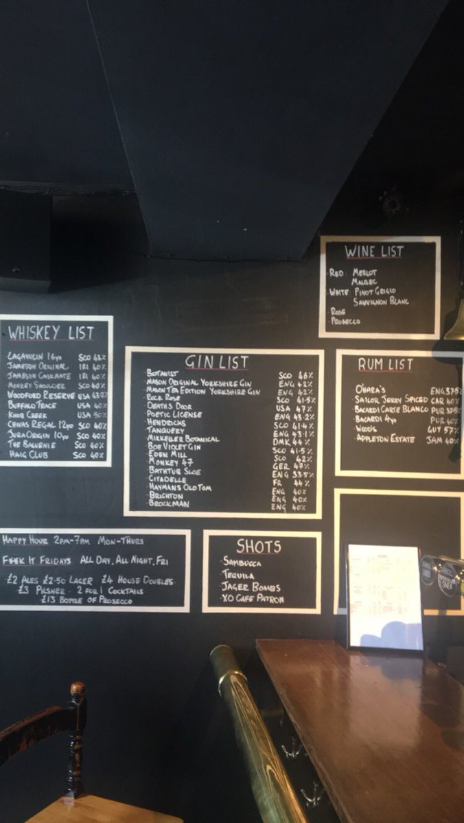Current craft wall and full spirits list! #sheffieldissuper #sheffieldpubs #londonroad