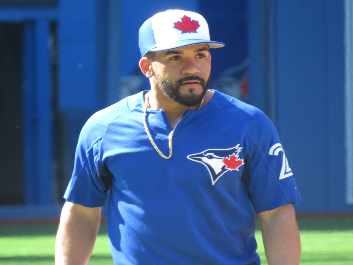 biggles14's tweet photo. @kelvinnie @antoinettehdmh some #Devon for you. #OnfieldBp #BlueJays https://t.co/IwOfugxunE