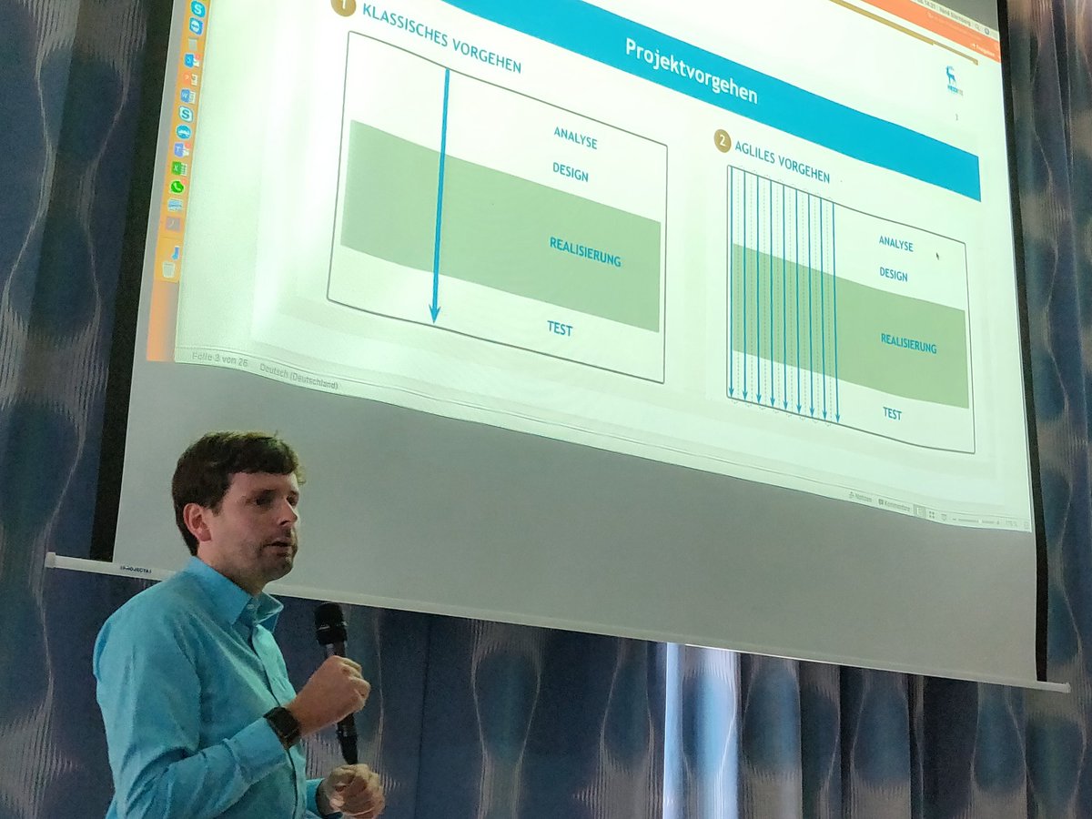 AndreKarlPeters's tweet photo. Was passiert wenn ca. 100.000 Nutzer an einem “Prototypen” teilnehmen. Spannende Insights zum Vorgehen und den Ergebnissen mit @ReneSternberg #hirschtec #iak18 #prototyping https://t.co/mVOkHsYv35