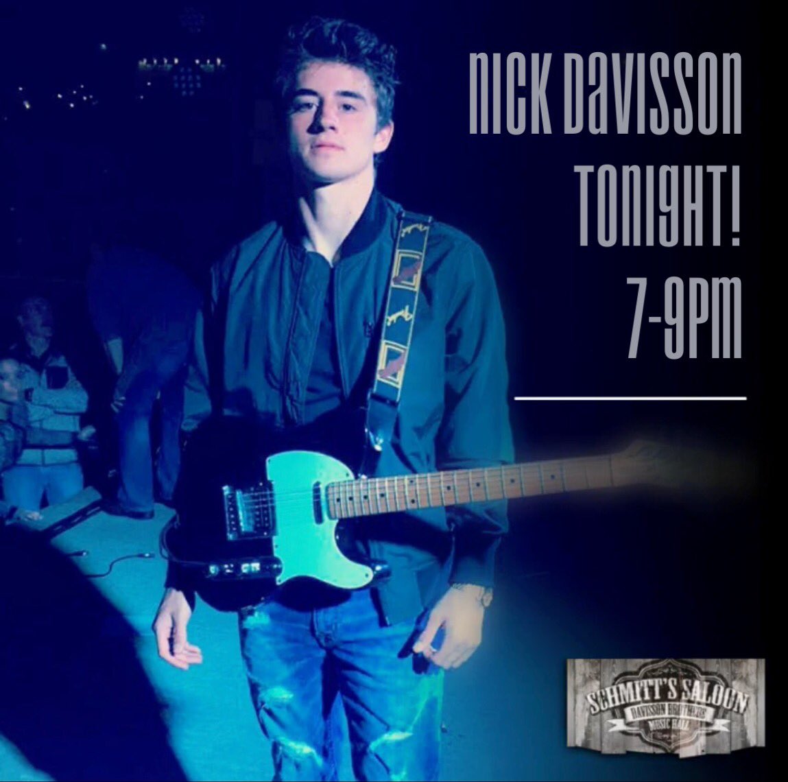 Acoustic show w/ <a href="/nickdavisson/">Nick Davisson</a> tonight $2 cans 7-close