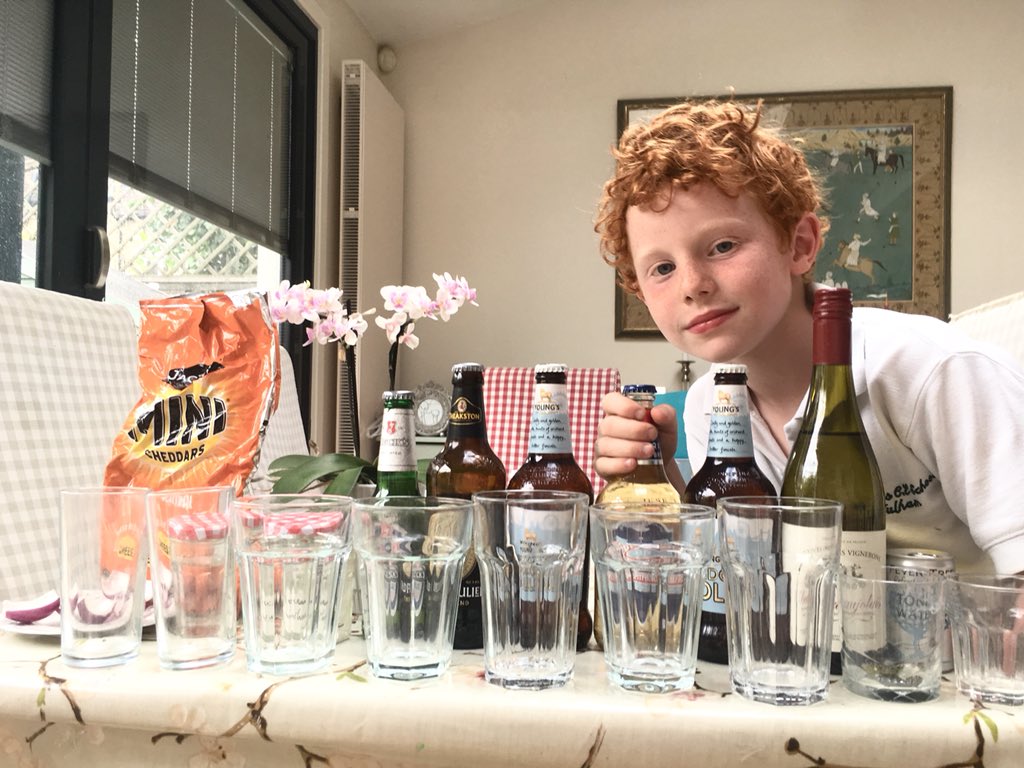 nickyjackart's tweet image. My seven year old has just opened a pub #learningmaths #collecting #bottletops #fun