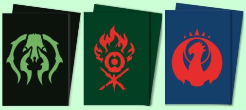 UltraProIntl's tweet photo. We've got more amazing Ravniva Guild 100ct deck protector sleeves for the Golgari Swarm, Gruul Clans and Izzet League Guilds! @wizards_magic #UltraPRO #MtG #MtGRTR https://t.co/o9jinhf5xc