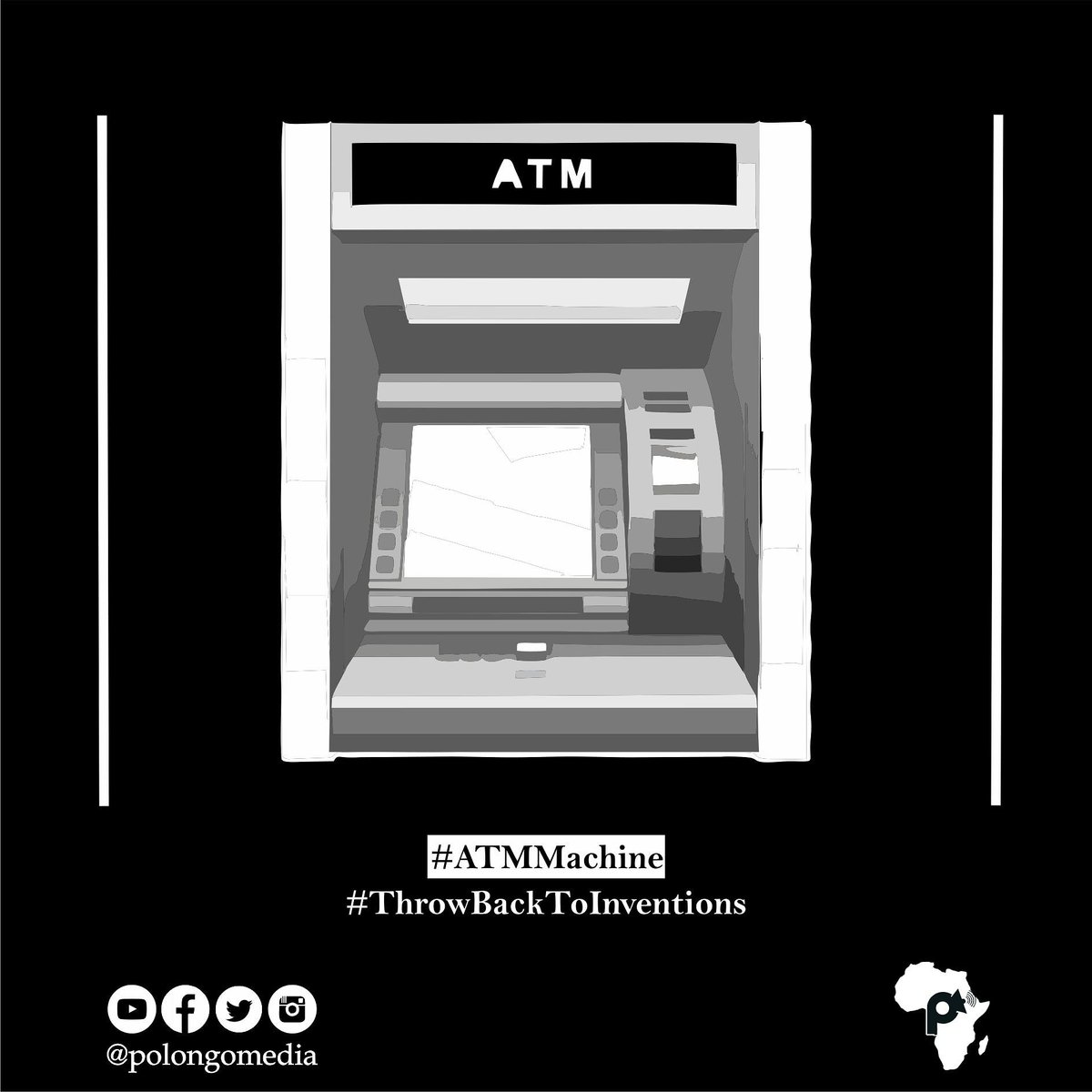 PolongoMedia's tweet photo. Hello #PolongoCommunity, let's #ThrowBackToInventions with #atm
Thread... https://t.co/67X9OJpsF9