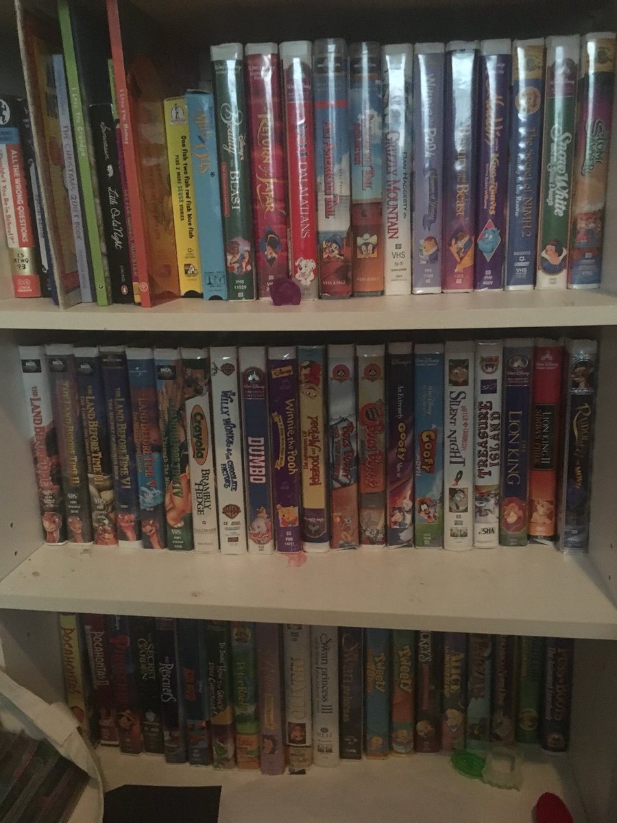 AuddiFoxxi's tweet photo. I #GISHBOND ed with @SugarRiver24 with our old school love of VHS’! She’s got more than me. She wins this round lmao #oldschool #vhs #throwbacktowhen #gishtheworld #GISH #makingfriends https://t.co/EO4lL7sLtN