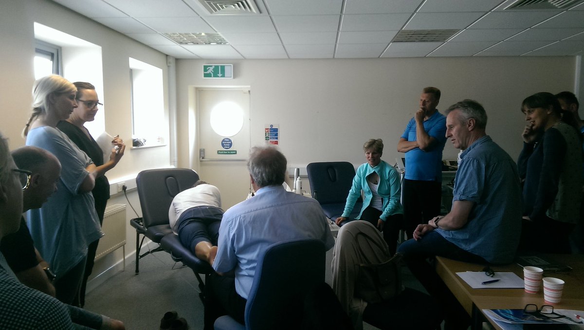 roywbennett's tweet photo. Shockwave training @EMSPhysioLtd HQ in Wantage Oxfordshire. In association with @ZimmerMedizin https://t.co/RLIqFFToMy