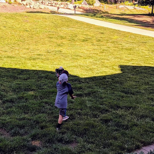 ocr_dad's tweet image. I've hashtagged mini me quite a few times over the last few years with the lughead, but this is the closest representation to me as a kid.  Running around with my glove and ball on a perfect saturday morning playing catch with myself before the activities for the day began. …
