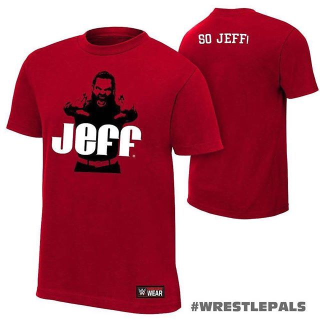 WrestlePalsVA's tweet photo. A #WrestlePals exclusive look. #tshirts #jeffhardy #jeff #sojeff #helpjeff #wwe https://t.co/4dHUyewgly https://t.co/91VLF3Zpat