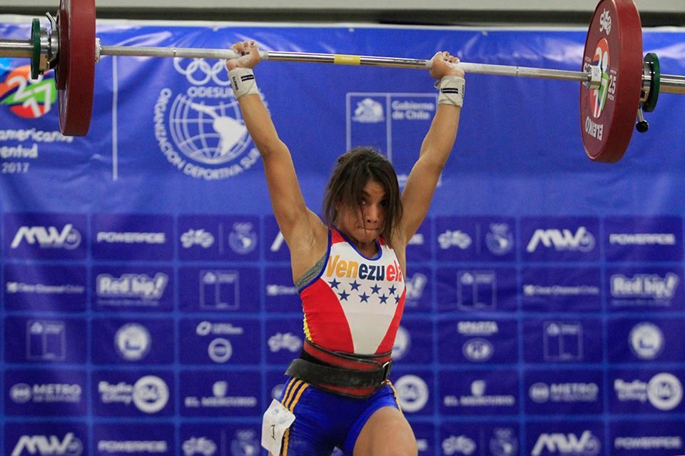 CaraboboGB's tweet photo. Deportes || Pesista Katherine Echandia aseguró cupo a Juegos Olímpicos de la Juventud 
#JuventudDeOroVictoriosa 
#CaraboboTeQuiero https://t.co/bVfIkrRyzY