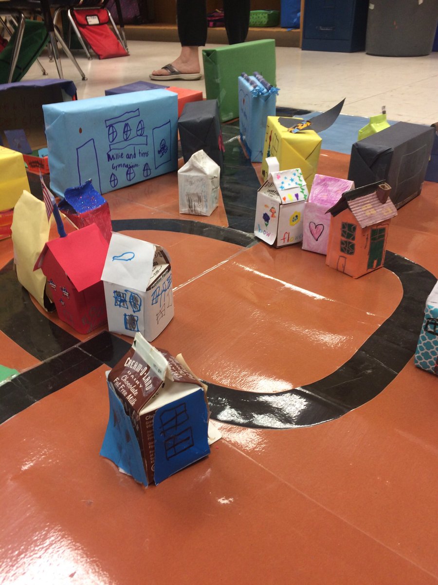 HeidiRHill's tweet image. Creating Gunther/Hill Town @WOSnews #Needsand wants #Handsonlearning