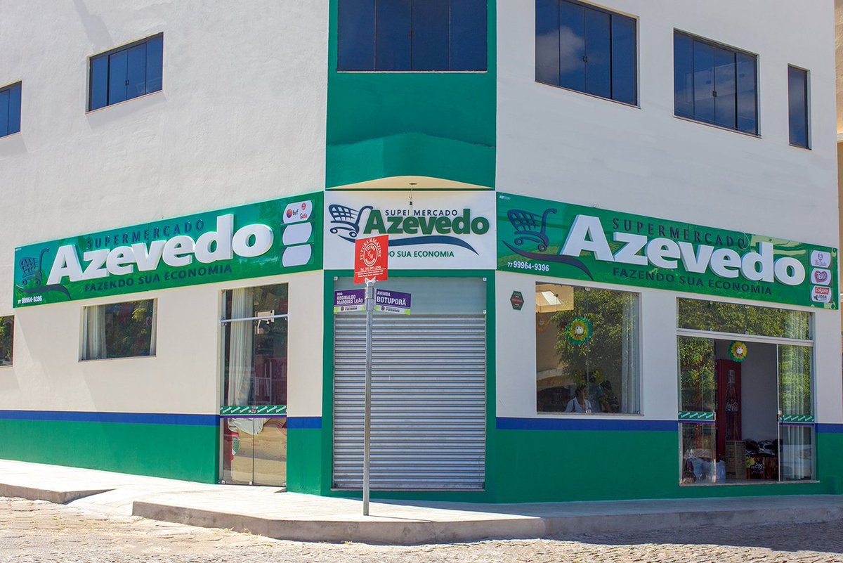 Reinauguração do Supermercado Azevedo. O Supermercado Azevedo, antigo Supermirim, está de cara nova e em novo endereço bit.ly/2JuClU7 #Paramirim