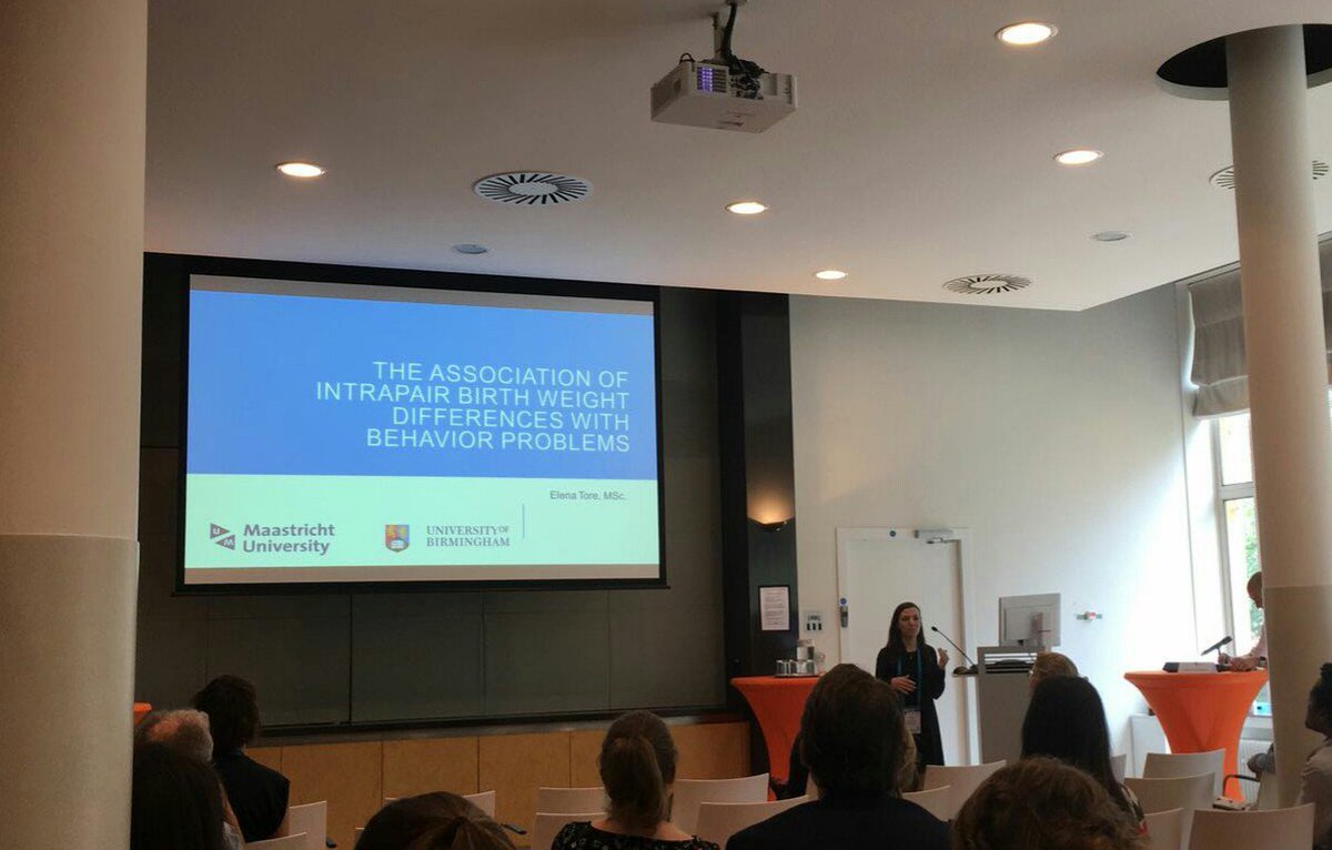 Honoured to have presented the results of my first study at #weon2018 yesterday! #twins #multiples #behavior bit.ly/2JsnKZb
