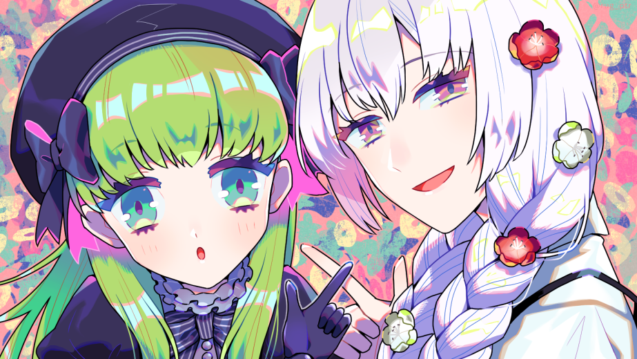 FGO「髪型&色交換で遊ぶ不定形なふたり
※ナーサリーとエルキドゥ/fgo 」|ルジエ/ラギーのイラスト